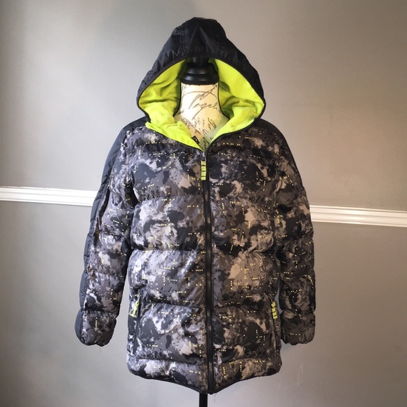boys black puffer jacket